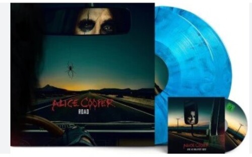 Alice Cooper - ROAD (BLUE MARBLED 2LP + DVD) Vinyl LP