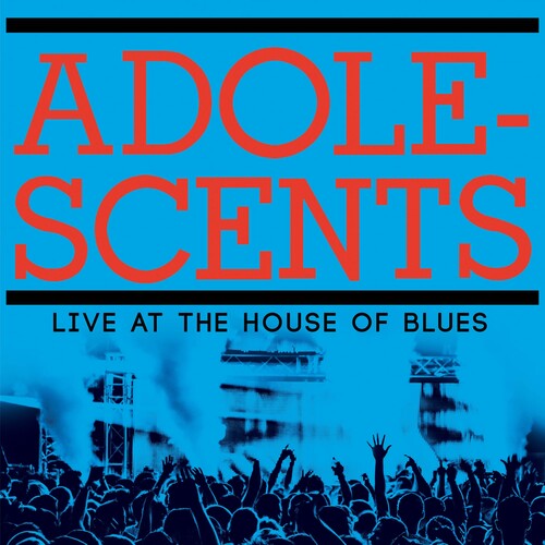 Adolescents – Live At The House Of Blues - Blue/ Light blue Splatter Color Vinyl LP