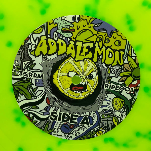 Addalemon Ripe 2021 Yellow With Green Splatter Colored Vinyl