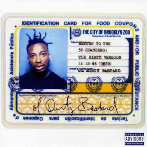Ol' Dirty Bastard - Return to the 36 Chambers Vinyl LP