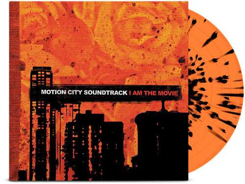 Motion City Soundtrack - I Am the Movie - Anniversary Edition - Tangerine w/ Black Splatter Color Vinyl LP