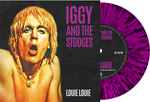 Iggy and the Stooges - Louie Louie - Black/ Gold Splatter Color Vinyl LP