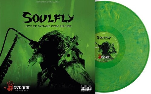 Soulfly - Live At Dynamo Open Air 1998 Green Color Vinyl LP