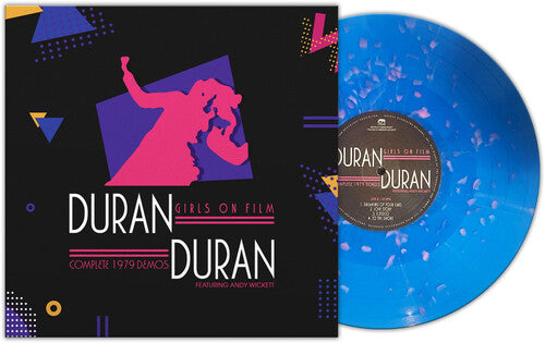 Duran Duran - Girls On Film - Complete 1979 Demos - BLUE W/ PINK DOTS Color Vinyl LP