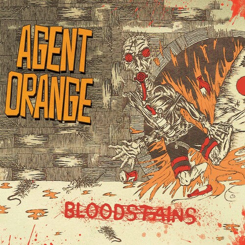 Agent Orange - Bloodstains - Orange/ Red/ Black Splatter Color Vinyl
