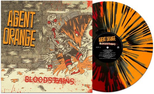Agent Orange - Bloodstains - Orange/ Red/ Black Splatter Color Vinyl