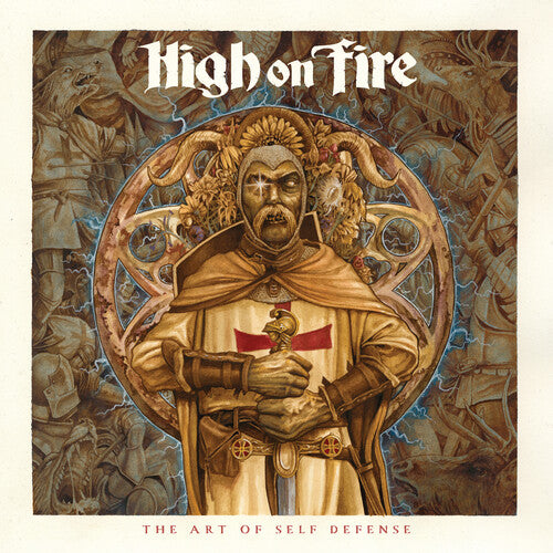 High On Fire - Art Of Self Defense (iex) Ruby & Coke Bottle Clear Color Vinyl LP