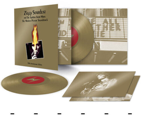 David Bowie - Ziggy Stardust And The Spiders From Mars: The Motion Picture (50th Anniversary Edition) Gold Color Vinyl LP
