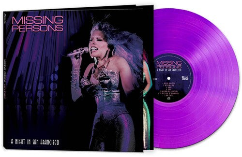 Missing Persons - A Night In San Francisco - Purple Color Vinyl LP
