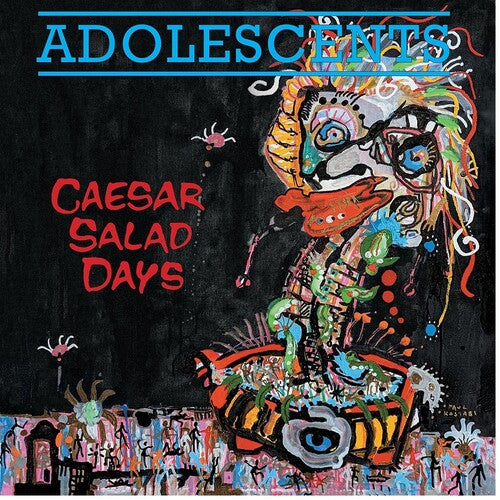 Adolescents – Caesar Salad Days Blue Color Vinyl LP