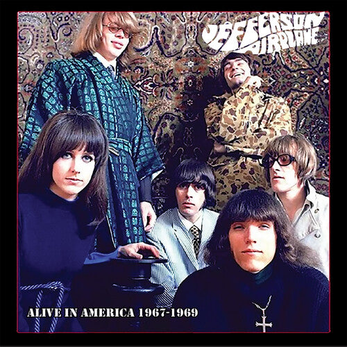 Jefferson Airplane - Alive in America 1967-1969 Orange Color Vinyl LP