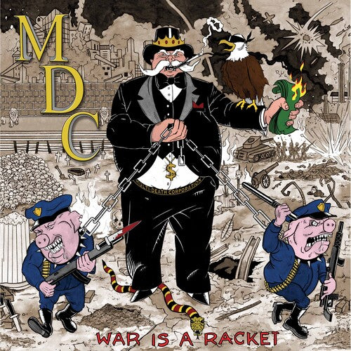 MDC - War Is A Racket - Pink Color Vinyl LP