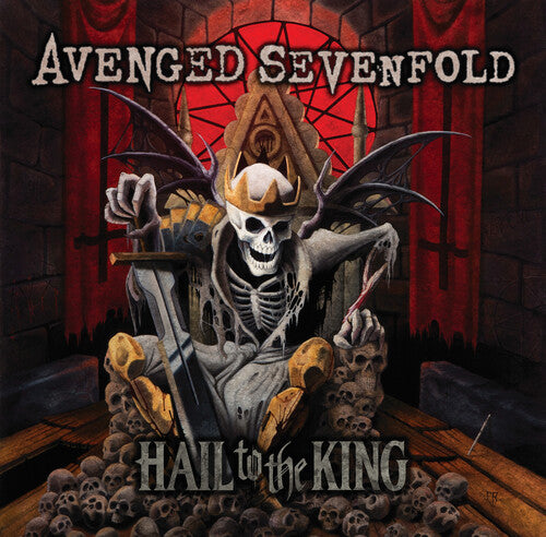 Avenged Sevenfold- Hail To The King Gold Color Vinyl LP