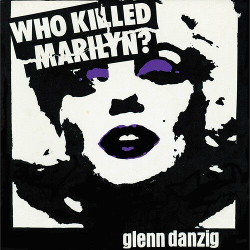 Glenn Danzig - Who Killed Marilyn? - White Purple Black Haze Color Vinyl LP