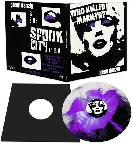 Glenn Danzig - Who Killed Marilyn? - White Purple Black Haze Color Vinyl LP