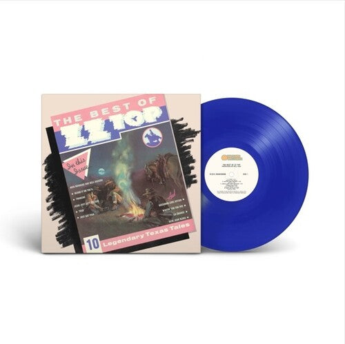 ZZ Top - The Best of ZZ Top (ROCKTOBER) Translucent Blue Color Vinyl LP