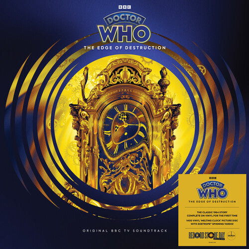 Doctor Who: The Edge Of Destruction - Limited Zoetrope Picture Disc Vinyl LP RSD