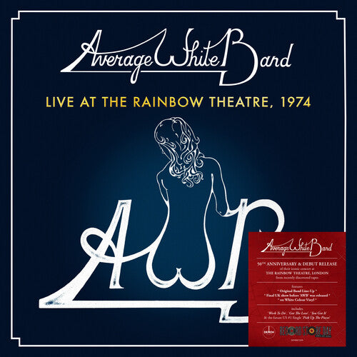 Average White Band - Live At The Rainbow Theatre 1974 - Limited 140-Gram White Colored Vinyl LP RSD