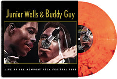 Junior Wells - Live At The Newport Folk Festival - Orange Color Vinyl LP