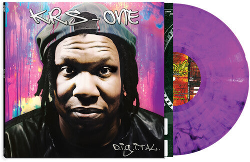 KRS-One - D.i.g.i.t.a.l. - Purple Color Vinyl LP