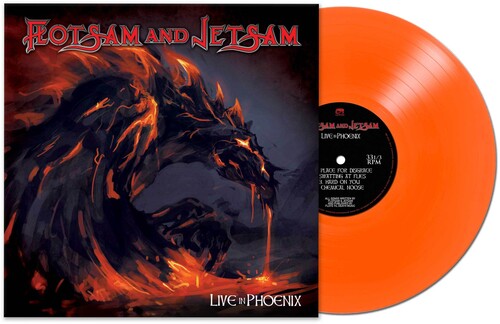 Flotsam & Jetsam - Live In Phoenix - Orange Color Vinyl LP
