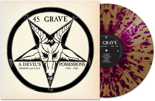 45 Grave - A Devil's Possessions - Demos & Live 1980-1983 Color Vinyl LP