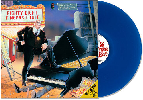 88 Fingers Louie - Back on the Streets (Remixed and Remastered) - Blue Color Vinyl LP