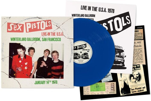Sex Pistols - Live In The U.S.A. 1978 - Winterland Ballroom, San Francisco Color Vinyl LP