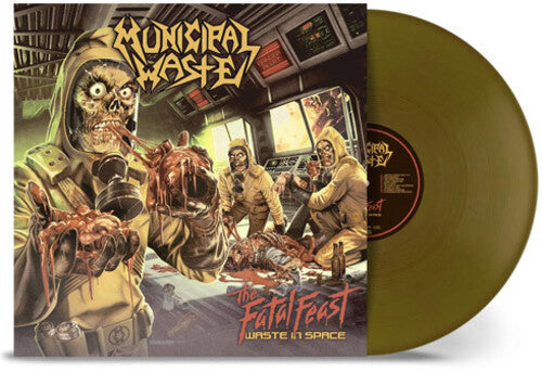 Municipal Waste - The Fatal Feast - Gold Color Vinyl LP