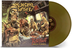 Municipal Waste - The Fatal Feast - Gold Color Vinyl LP