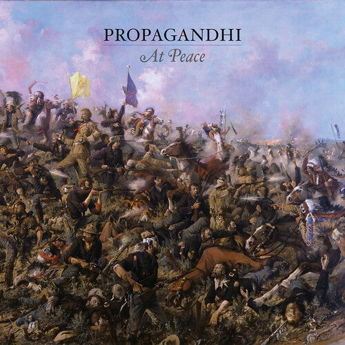 Propagandhi - At Peace Translucent Pink Glass Color Vinyl LP