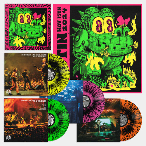 KING GIZZARD - LIVE IN AUSTIN '24 Color Vinyl Box Set