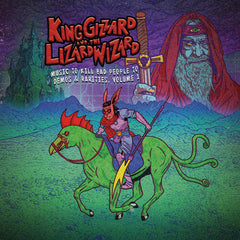 King Gizzard and the Lizard Wizard - Music To Kill Bad People To Vol. 1 - Red Velvet Color Vinyl LP