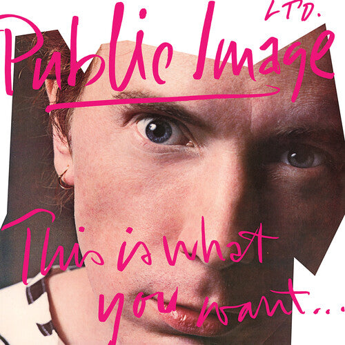 Public Image Ltd - This is What You Want This is What You Get (Elektra 75) Color Vinyl LP