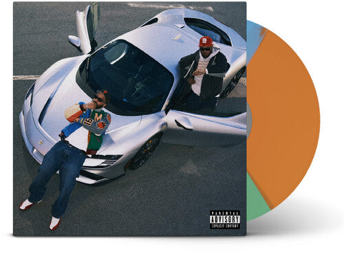 Larry June - Until Night Comes - Green/ Blue/ Orange [Explicit Content] Color Vinyl LP