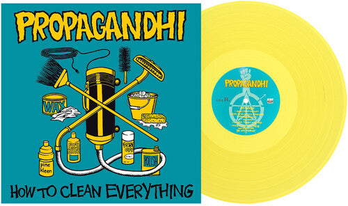 Propagandhi - How to Clean Everything (IEX) Yellow Color Vinyl LP