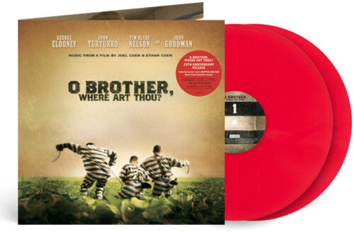 O Brother Where Art Thou (25th Anniversary) [Indie Exclusive Dapper Dan Red] Color Vinyl LP