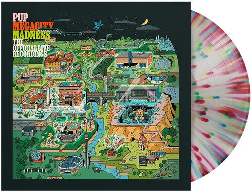 PUP - Megacity Madness (The Official Live Recordings) Color Vinyl LP