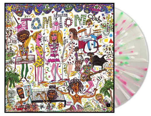 Tom Tom Club (45th ANNIVERSARY) (CLEAR WITH PINK, WHITE & GREEN SPLATTER VINYL)