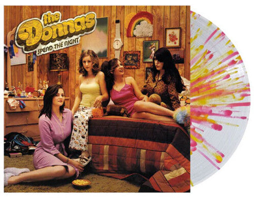 The Donnas - Spend the Night (CLEAR WITH CANARY & PINK SPLATTER VINYL)