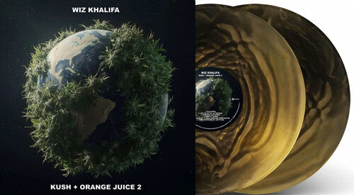 Wiz Khalifa - Kush & Orange Juice 2 Color Vinyl LP