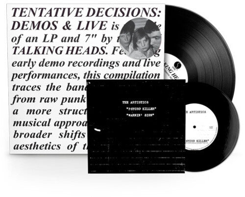 Talkings Heads - Tentative Decisions: Demos & Live Vinyl LP