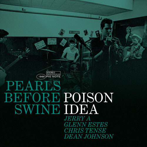 Poison Idea - Pearls Before Swine: The Early Years Volume 2 ( GREEN VINYL ) Color Vinyl LP