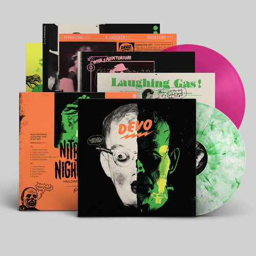 DEVO - Nitrous Nightmare Halloween Live '75 - Haunted Striptease Color Vinyl LP
