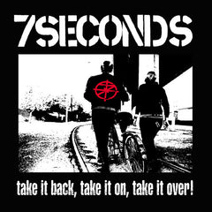 7 Seconds - Take It Back, Take It on, Take It Over - White Color Vinyl LP