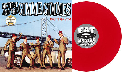 Me First and the Gimme Gimmes - Blow in the Wind - 25th Anniversary - Apple Red Color Vinyl LP