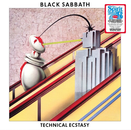 Black Sabbath - Technical Ecstasy (Green/ Black Splatter) Color Vinyl LP