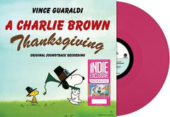 A Charlie Brown Thanksgiving (Original Soundtrack) Pink Color Vinyl LP