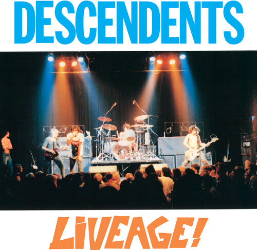 Descendents - Liveage! - Clear Orange Color Vinyl LP