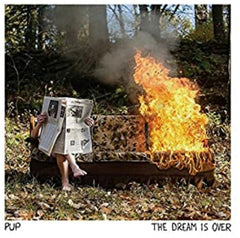 PUP - Dream Is Over - Clear W/ Red & Orange Swirl Color Vinyl LP